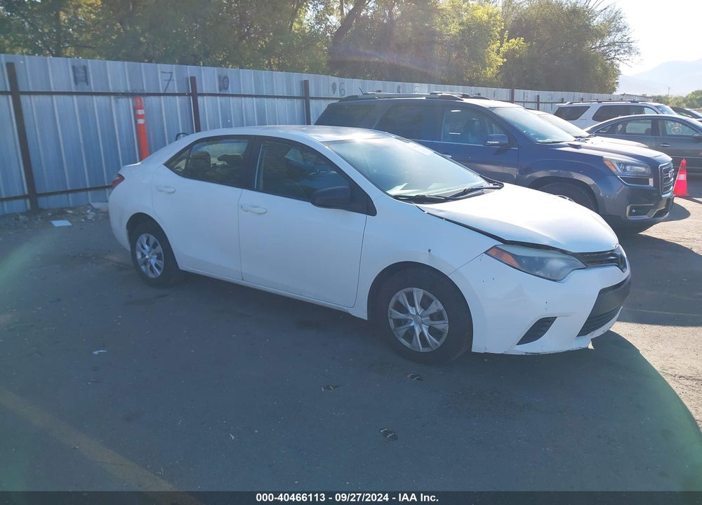 2015 TOYOTA COROLLA L VIN: 2T1BURHE5FC374863