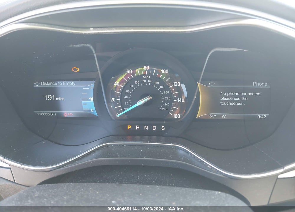 2016 FORD FUSION SE VIN: 1FA6P0HD3G5126403