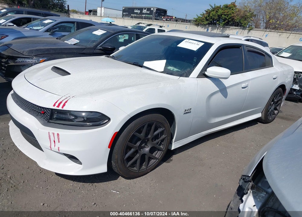 2018 DODGE CHARGER R/T RWD VIN: 2C3CDXCT5JH164328