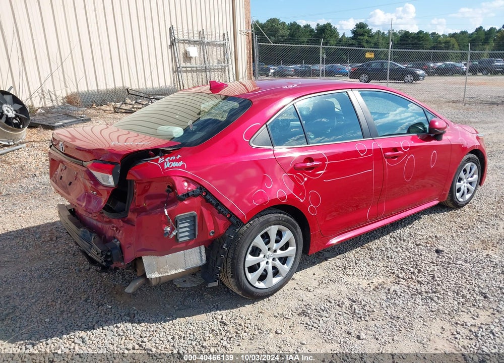 2021 TOYOTA COROLLA LE VIN: 5YFEPMAE9MP183008