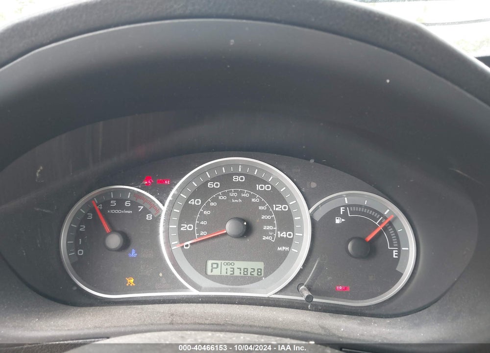 2010 SUBARU IMPREZA OUTBACK SPORT VIN: JF1GH6D69AH801513