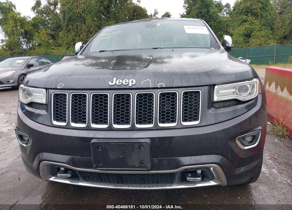2016 JEEP GRAND CHEROKEE OVERLAND VIN: 1C4RJFCG3GC377589