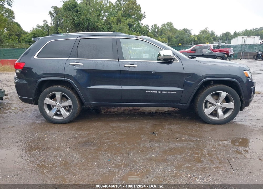 2016 JEEP GRAND CHEROKEE OVERLAND VIN: 1C4RJFCG3GC377589