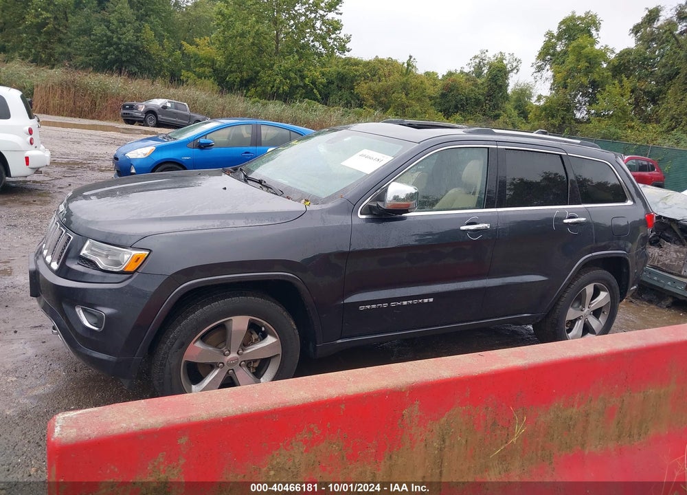 2016 JEEP GRAND CHEROKEE OVERLAND VIN: 1C4RJFCG3GC377589