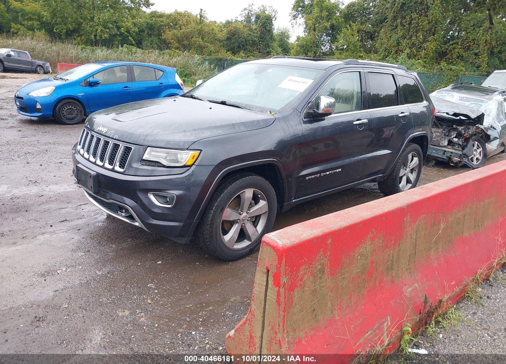 2016 JEEP GRAND CHEROKEE OVERLAND VIN: 1C4RJFCG3GC377589