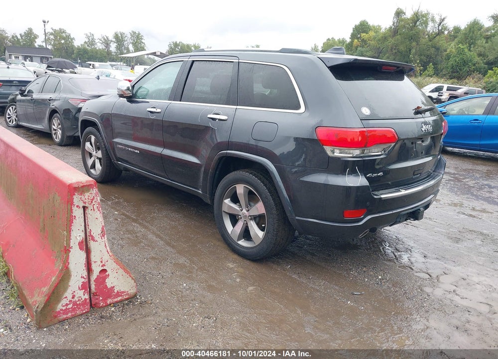 2016 JEEP GRAND CHEROKEE OVERLAND VIN: 1C4RJFCG3GC377589