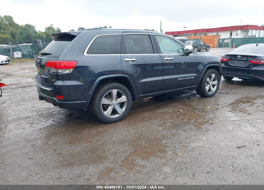 2016 JEEP GRAND CHEROKEE OVERLAND VIN: 1C4RJFCG3GC377589