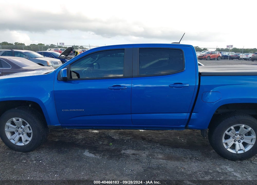 2022 CHEVROLET COLORADO 2WD SHORT BOX LT VIN: 1GCGSCEA3N1308938