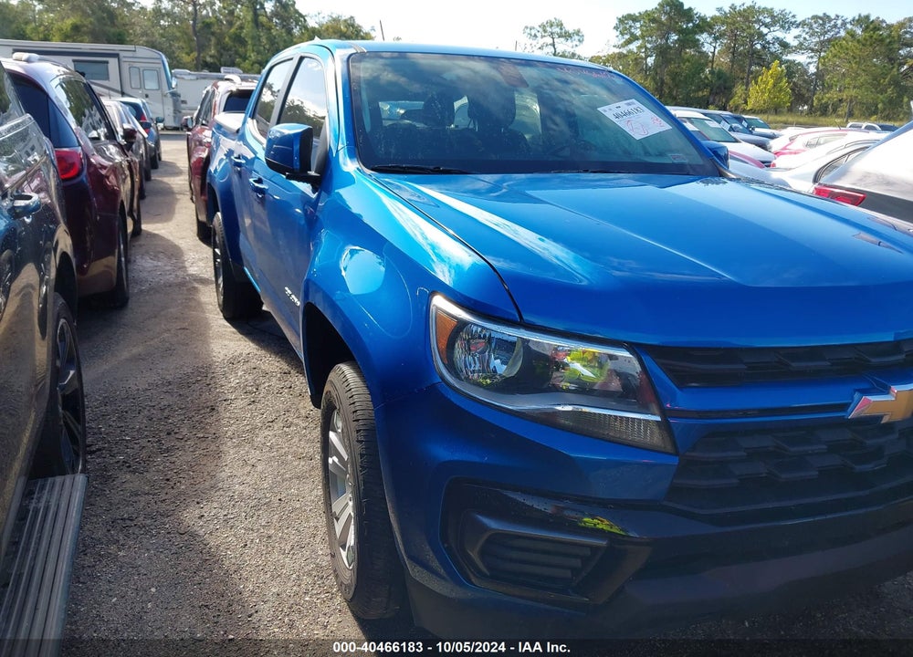2022 CHEVROLET COLORADO 2WD SHORT BOX LT VIN: 1GCGSCEA3N1308938
