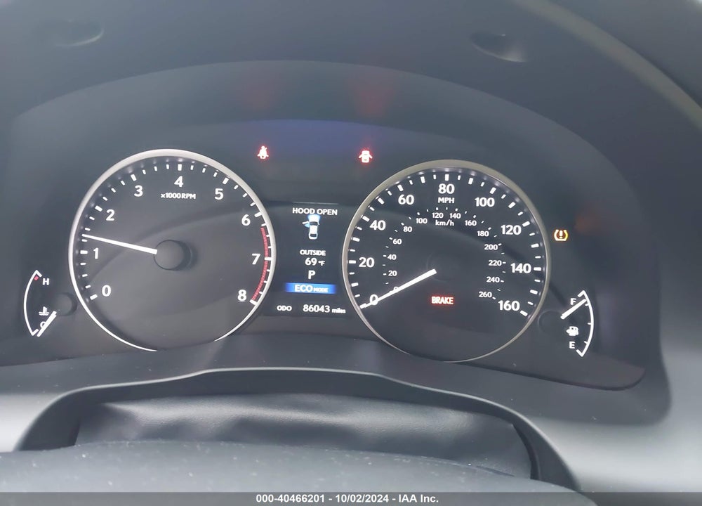 2013 LEXUS ES 350 VIN: JTHBK1GG0D2039000