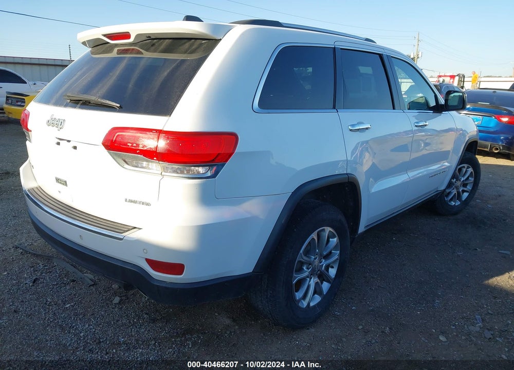 2015 JEEP GRAND CHEROKEE LIMITED VIN: 1C4RJFBG9FC146132