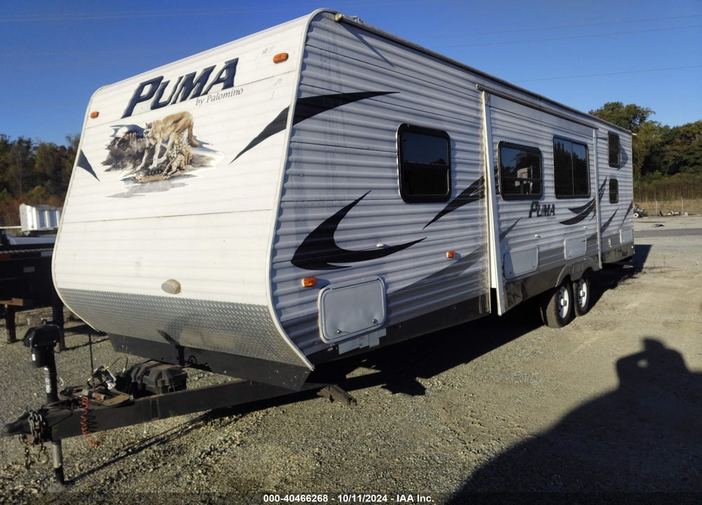 2011 FOREST RIVER PUMA VIN: 4X4TPUF24BP028980