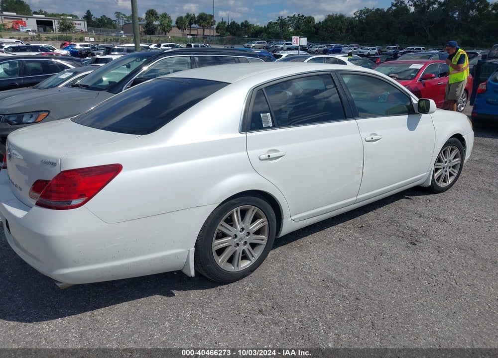 2005 TOYOTA AVALON LIMITED VIN: 4T1BK36B05U047201