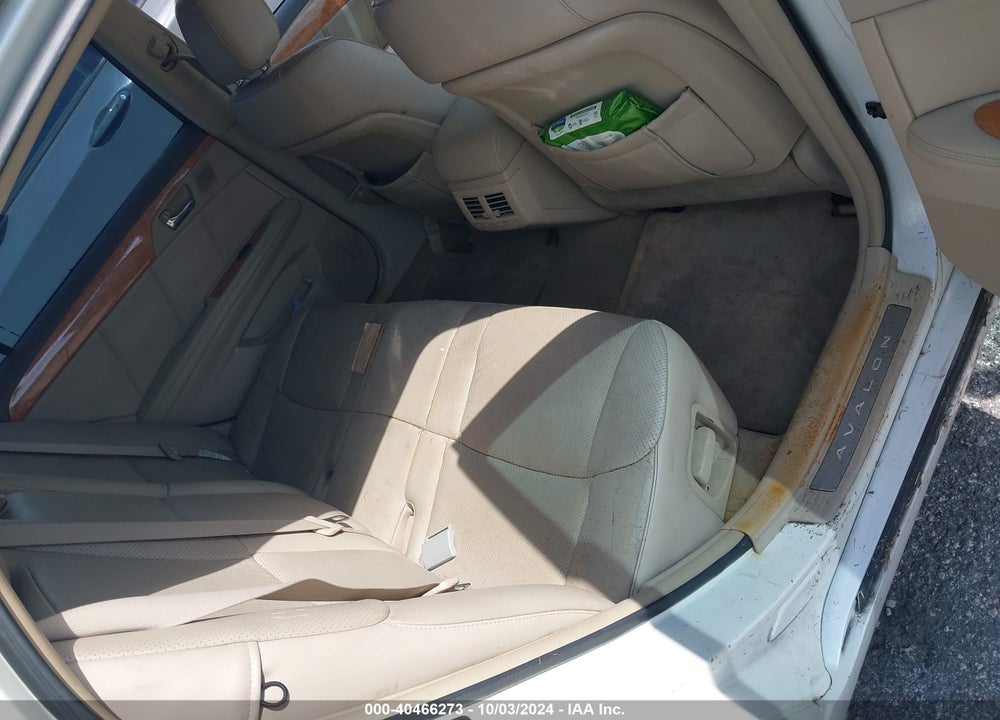 2005 TOYOTA AVALON LIMITED VIN: 4T1BK36B05U047201