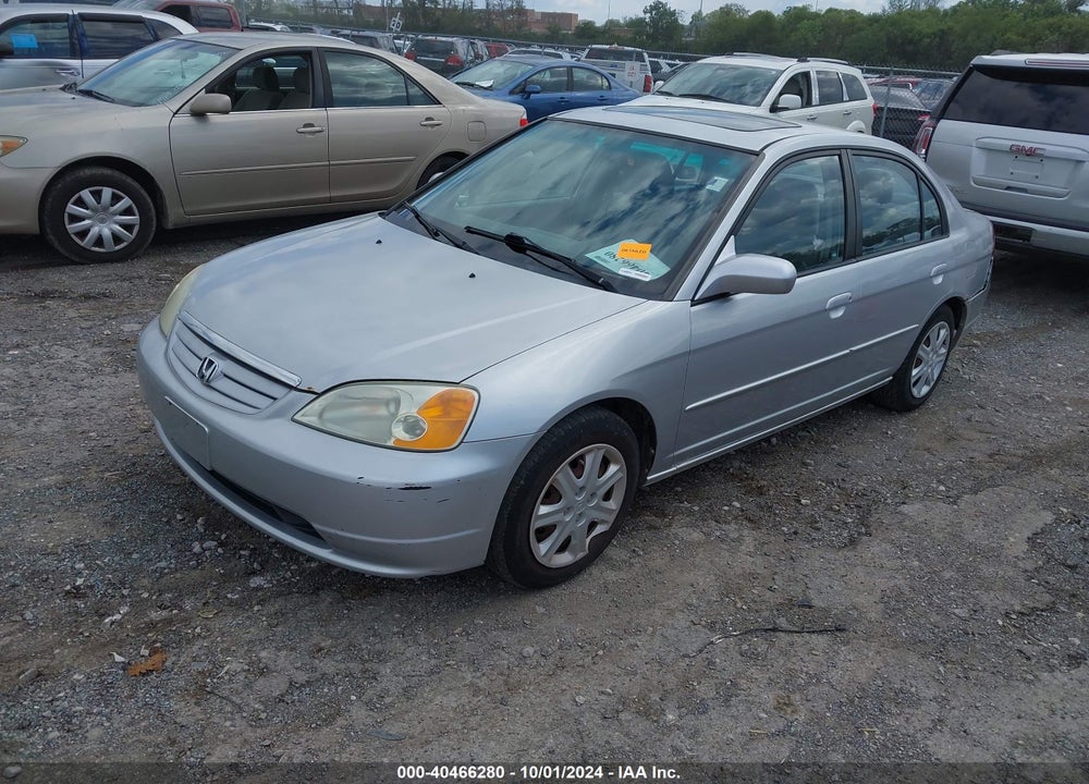 2003 HONDA CIVIC EX VIN: 2HGES26703H619120