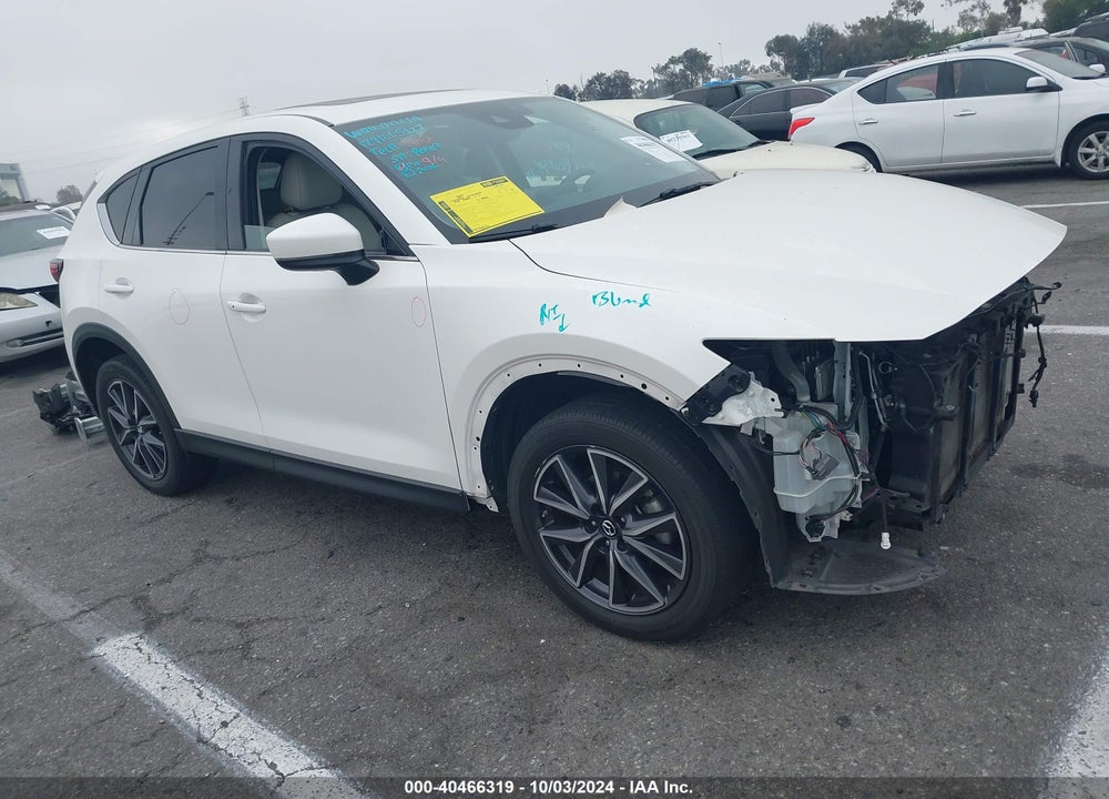 2018 MAZDA CX-5 GRAND TOURING VIN: JM3KFADM6J1315138
