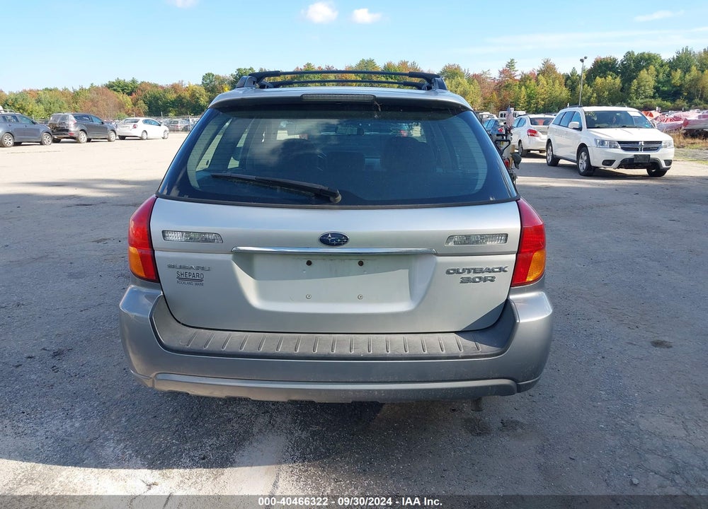2005 SUBARU OUTBACK 2.5I VIN: 4S4BP61CX56314836