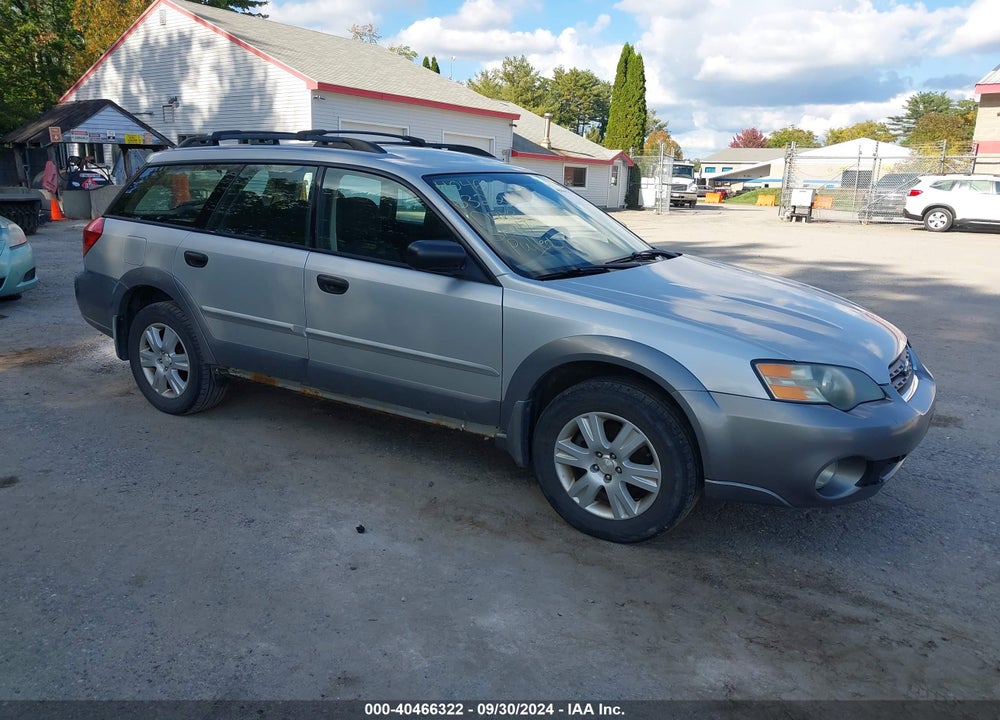 2005 SUBARU OUTBACK 2.5I VIN: 4S4BP61CX56314836