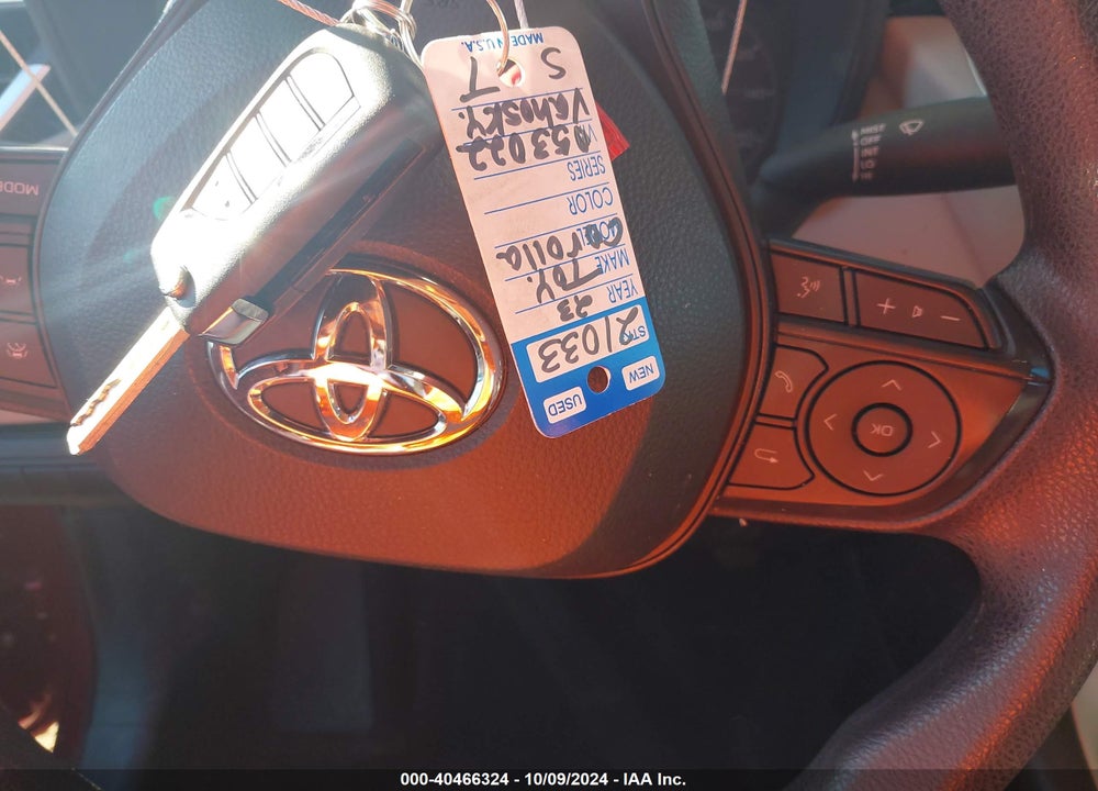 2023 TOYOTA COROLLA LE VIN: 5YFB4MDE6PP053022