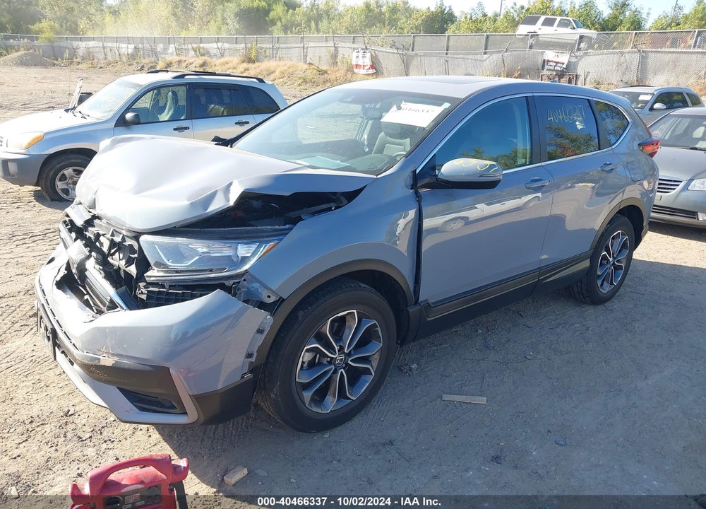 2021 HONDA CR-V AWD EX-L VIN: 2HKRW2H82MH617937