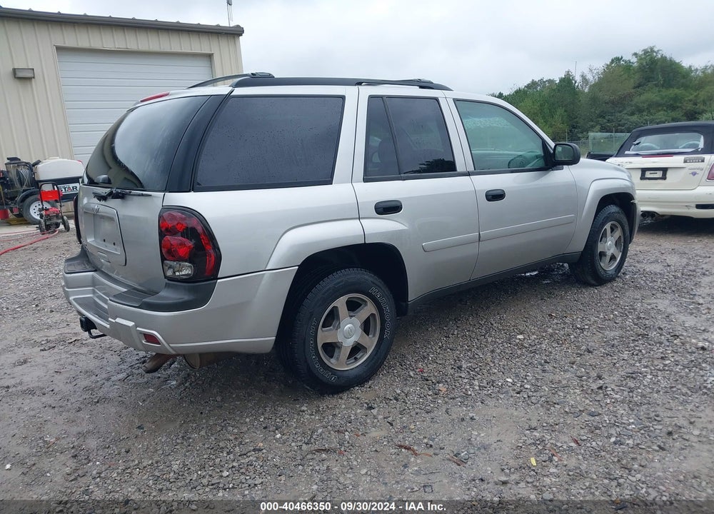 2006 CHEVROLET TRAILBLAZER LS VIN: 1GNDS13S062186190