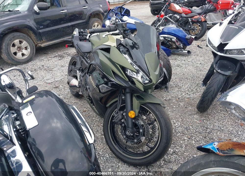2024 KAWASAKI EX650 R VIN: ML5EXER10RDAB7356