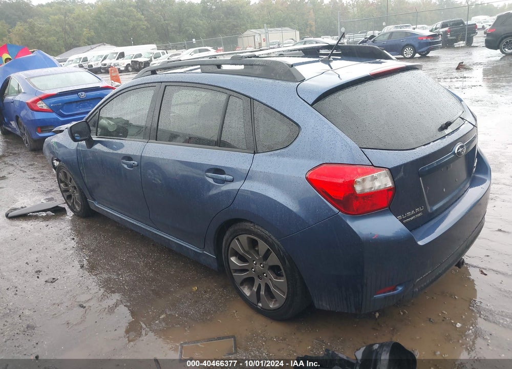 2013 SUBARU IMPREZA 2.0I SPORT PREMIUM VIN: JF1GPAL6XD1881103