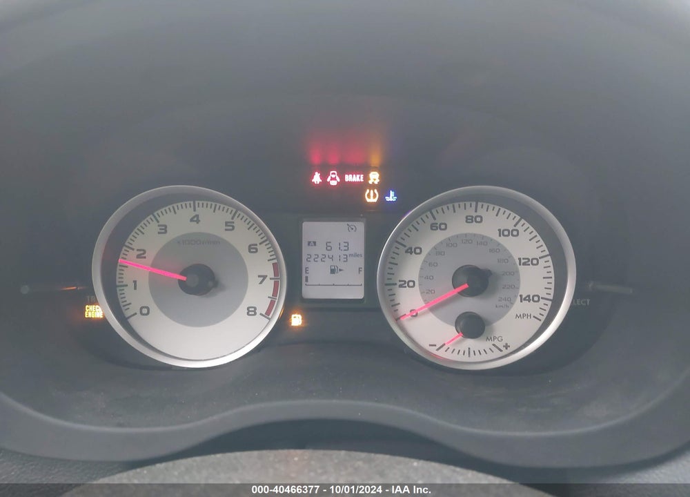 2013 SUBARU IMPREZA 2.0I SPORT PREMIUM VIN: JF1GPAL6XD1881103