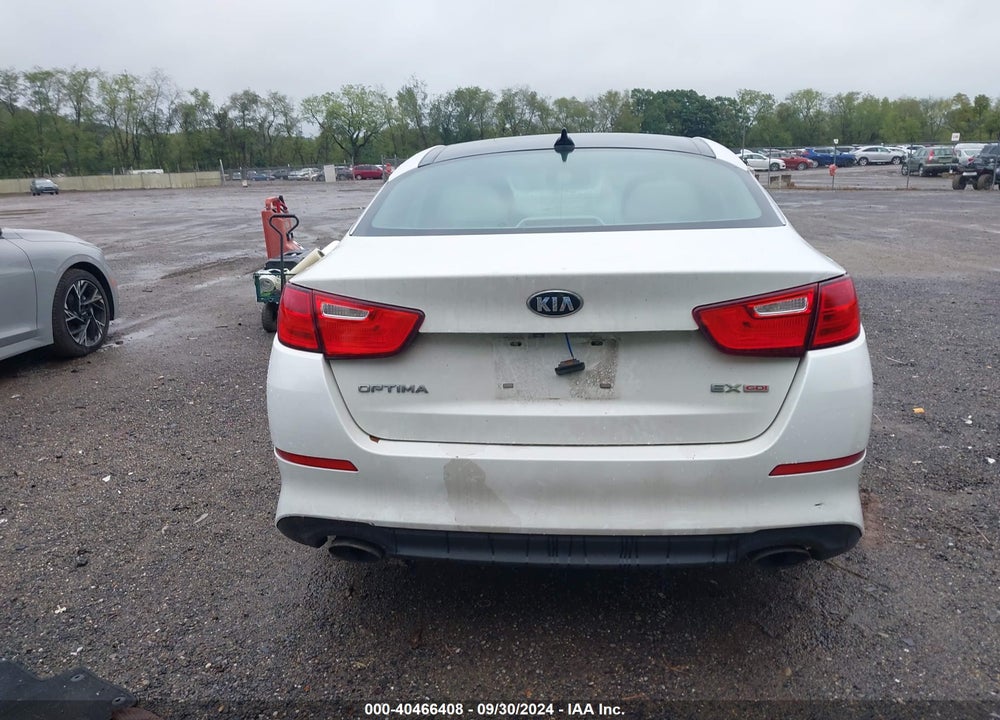 2015 KIA OPTIMA EX VIN: 5XXGN4A77FG444440