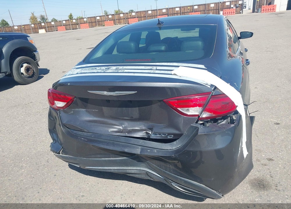 2015 CHRYSLER 200 C VIN: 1C3CCCEGXFN711846