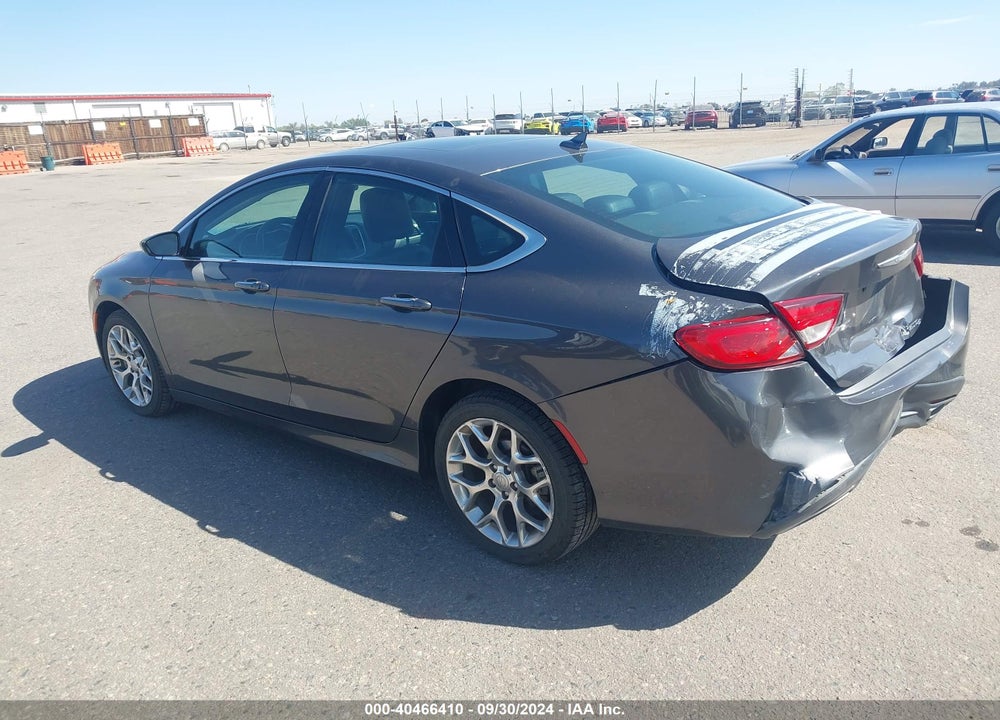 2015 CHRYSLER 200 C VIN: 1C3CCCEGXFN711846