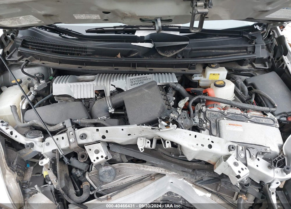 2011 TOYOTA PRIUS TWO VIN: JTDKN3DU2B0252943