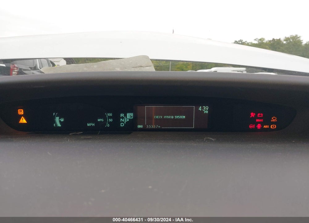 2011 TOYOTA PRIUS TWO VIN: JTDKN3DU2B0252943