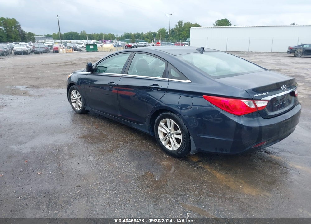 2013 HYUNDAI SONATA GLS VIN: 5NPEB4ACXDH554090