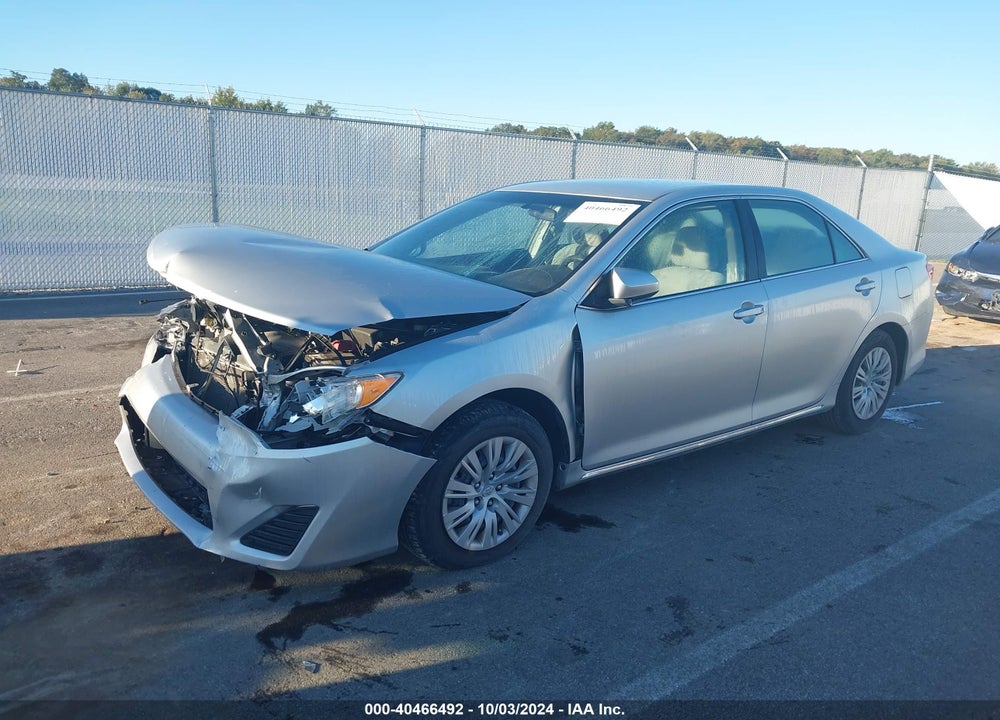 2012 TOYOTA CAMRY LE VIN: 4T4BF1FK9CR162052