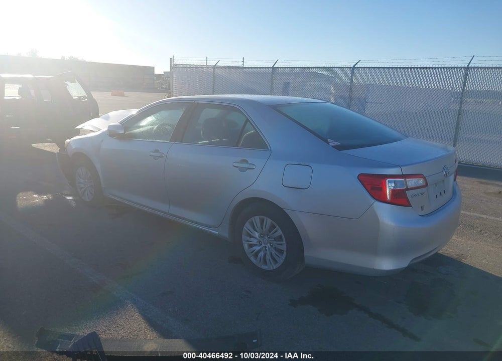2012 TOYOTA CAMRY LE VIN: 4T4BF1FK9CR162052