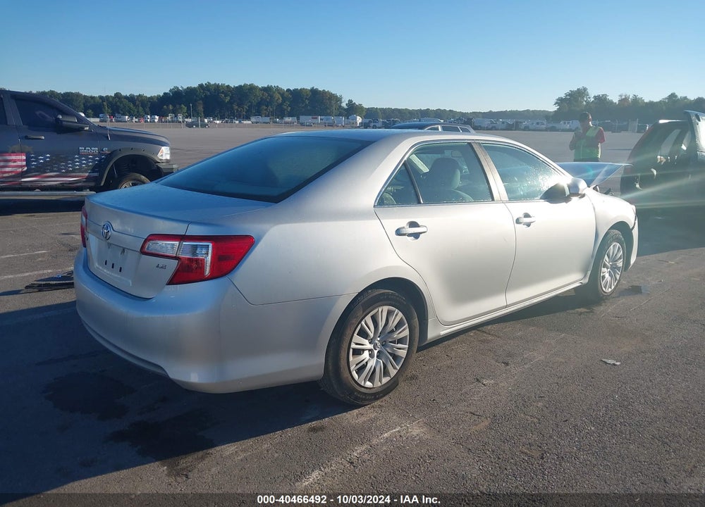 2012 TOYOTA CAMRY LE VIN: 4T4BF1FK9CR162052