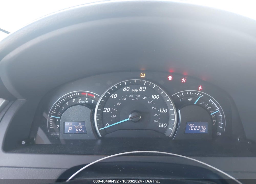 2012 TOYOTA CAMRY LE VIN: 4T4BF1FK9CR162052