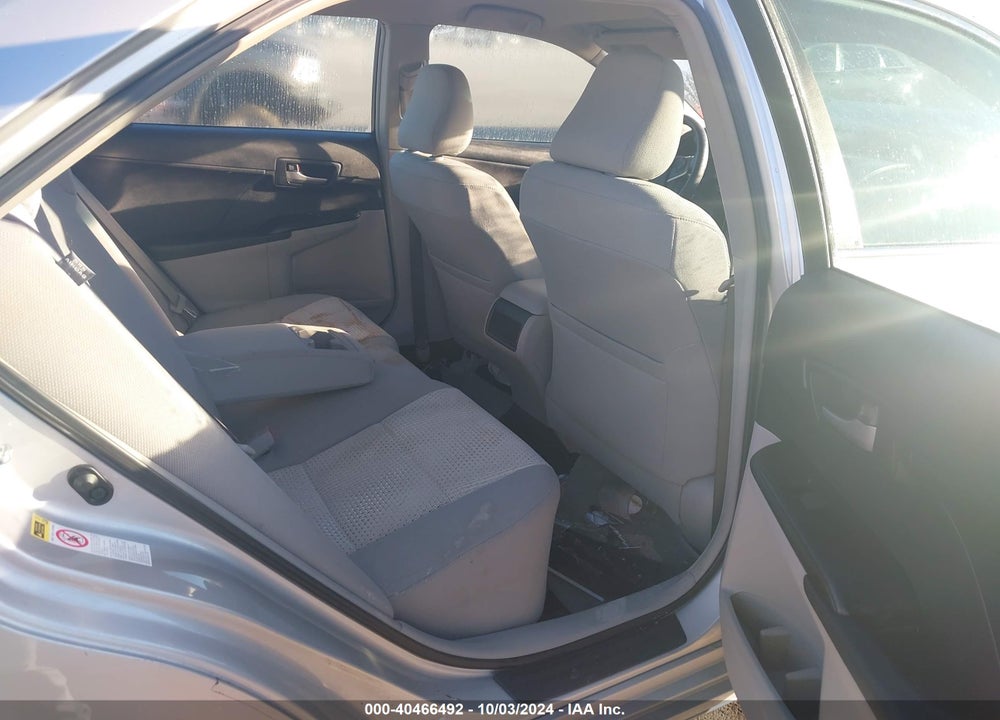 2012 TOYOTA CAMRY LE VIN: 4T4BF1FK9CR162052