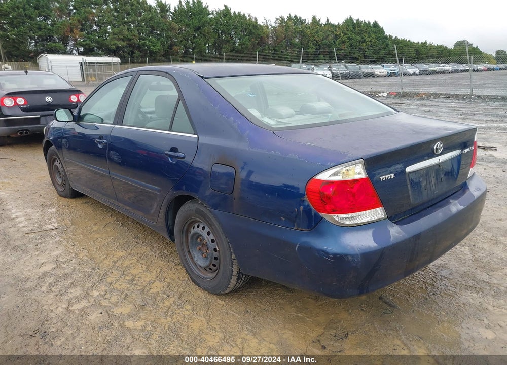 2006 TOYOTA CAMRY LE VIN: 4T1BE32K26U106747