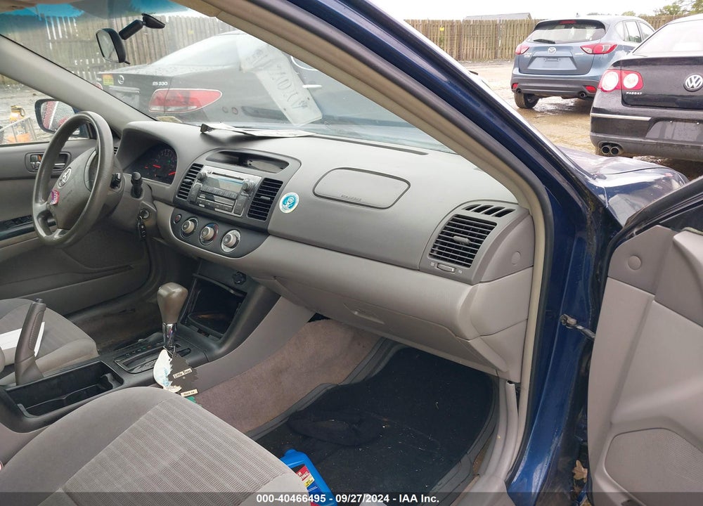2006 TOYOTA CAMRY LE VIN: 4T1BE32K26U106747