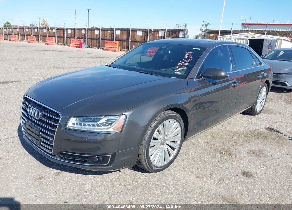 2015 AUDI A8 L 3.0T VIN: WAU3GAFD8FN017713