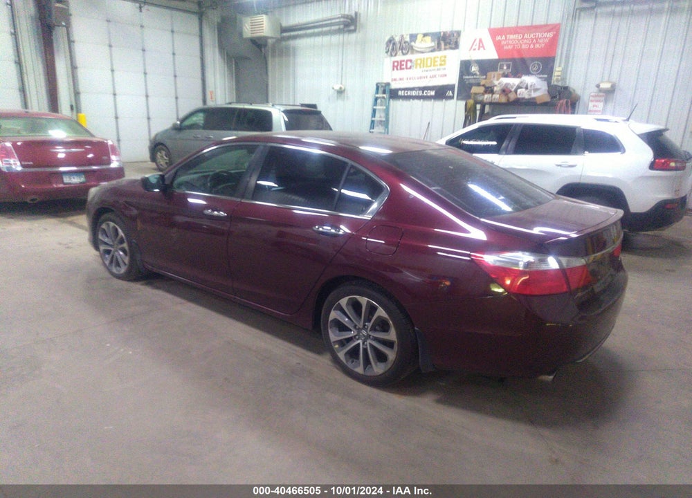 2015 HONDA ACCORD SPORT VIN: 1HGCR2F59FA024366