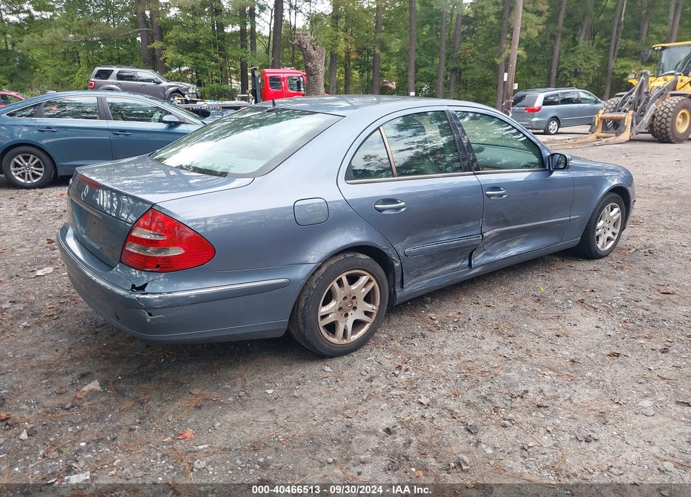 2004 MERCEDES-BENZ E 320 VIN: WDBUF65J44A495631