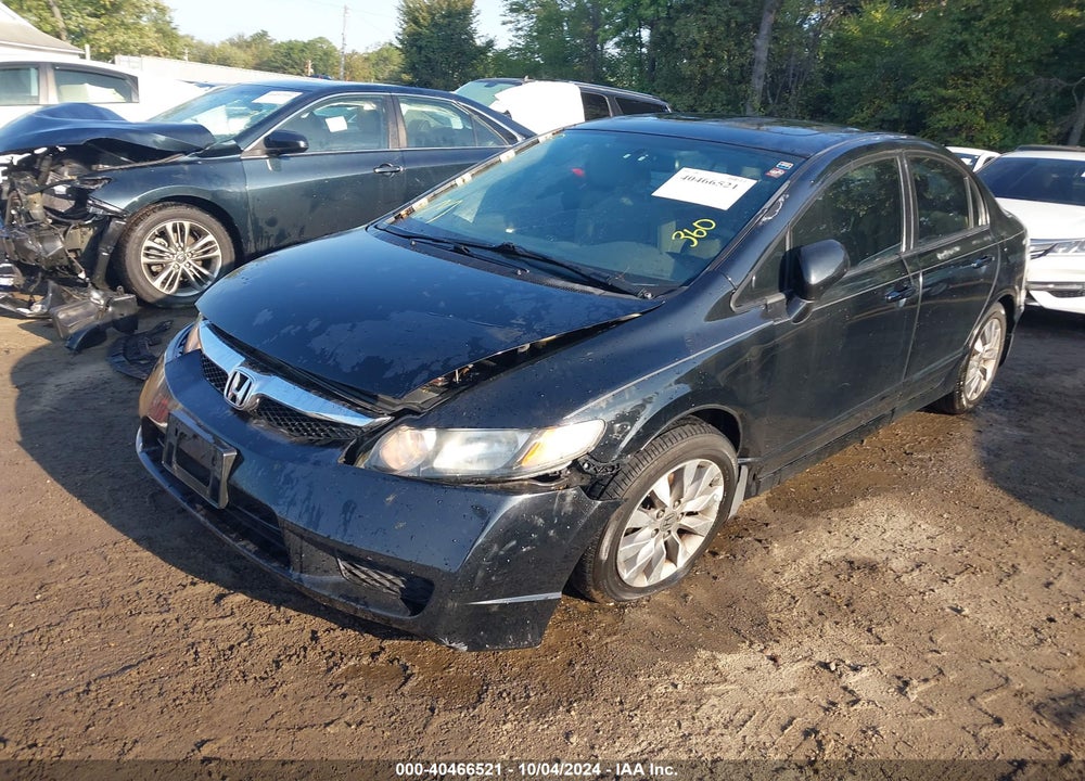 2010 HONDA CIVIC SDN EX VIN: 2HGFA1F89AH542982