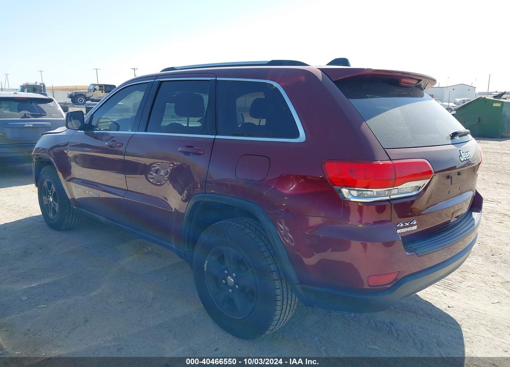 2016 JEEP GRAND CHEROKEE LAREDO VIN: 1C4RJFAG6GC498328