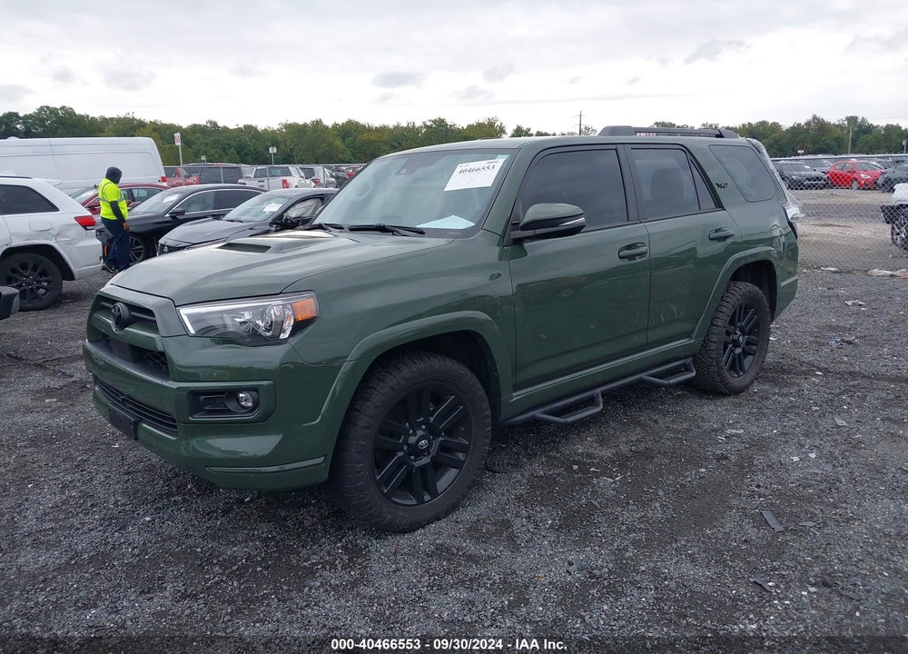 2022 TOYOTA 4RUNNER TRD SPORT VIN: JTESU5JR7N6015361