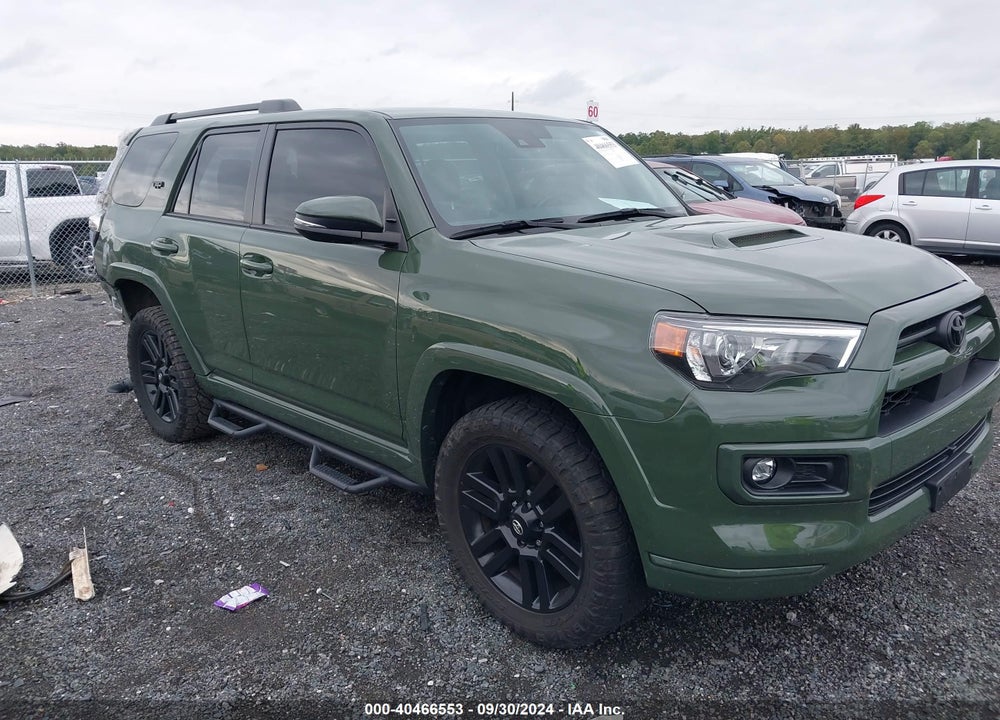 2022 TOYOTA 4RUNNER TRD SPORT VIN: JTESU5JR7N6015361