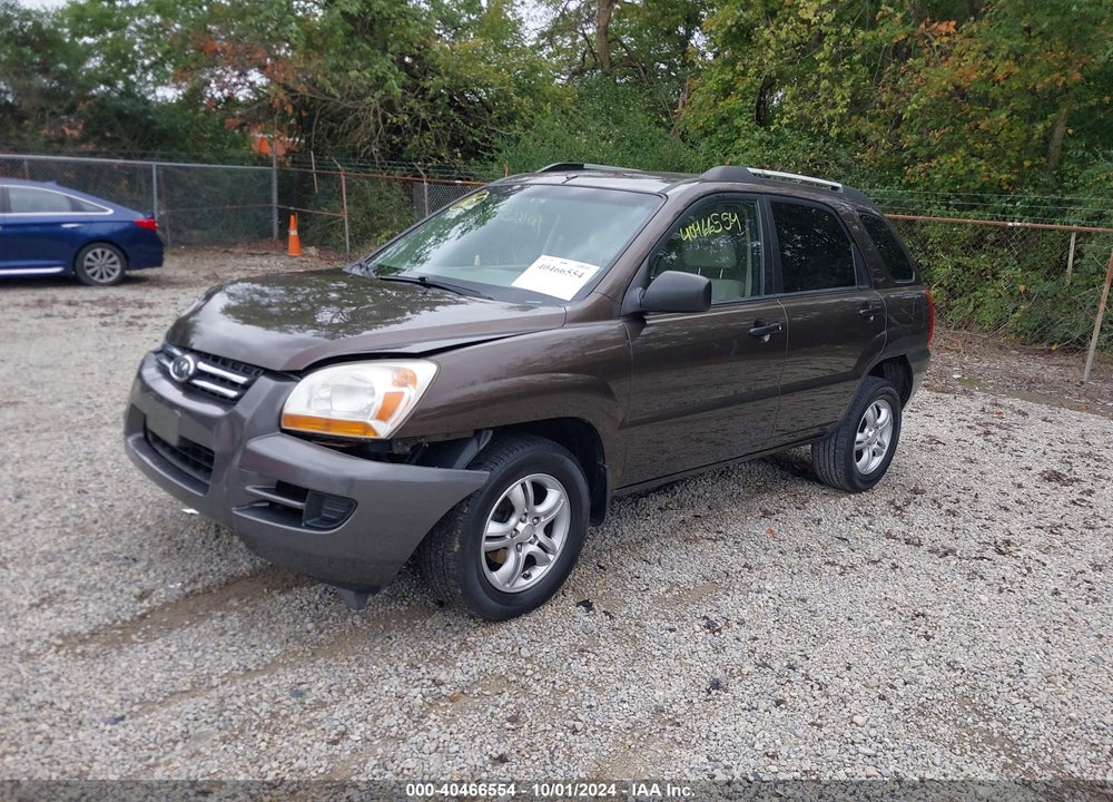 2008 KIA SPORTAGE LX V6 VIN: KNDJE723787518034
