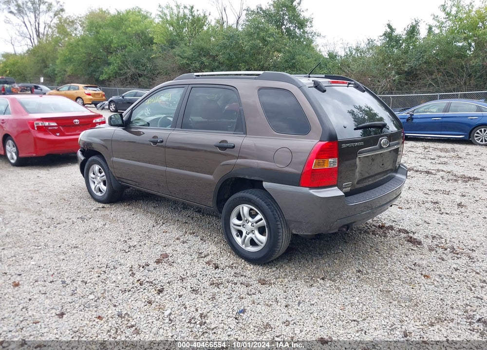 2008 KIA SPORTAGE LX V6 VIN: KNDJE723787518034